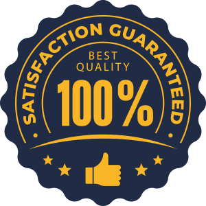 Poole Paving 100% Satisfaction Guaranteed Badge